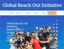 Tablet Screenshot of globalreachout.org